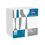 Serwetka AHA  PUNTA PUNTA biała 40x40 2w 40 szt