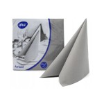 AHA Serwetki AFH Airlaid fizelina SZARA 40x40 1W 50szt 