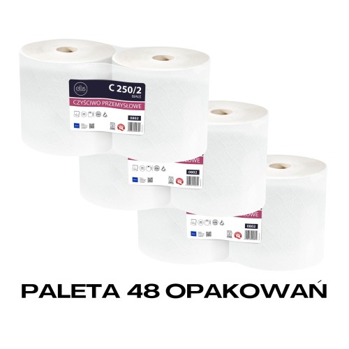 Paleta 48 opakowań Czyściwo celulozowe LAMIX C Ellis Proffesional 250 2.jpg