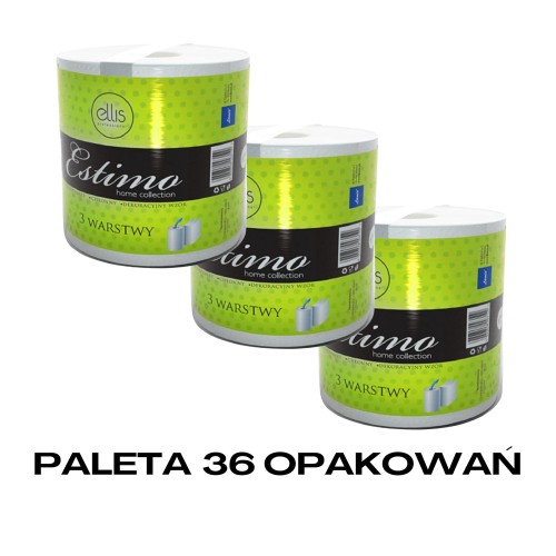 Paleta 36 opakowań Ręcznik w roli LAMIX R ELLIS PROFESSIONAL ESTIMO R80.jpg