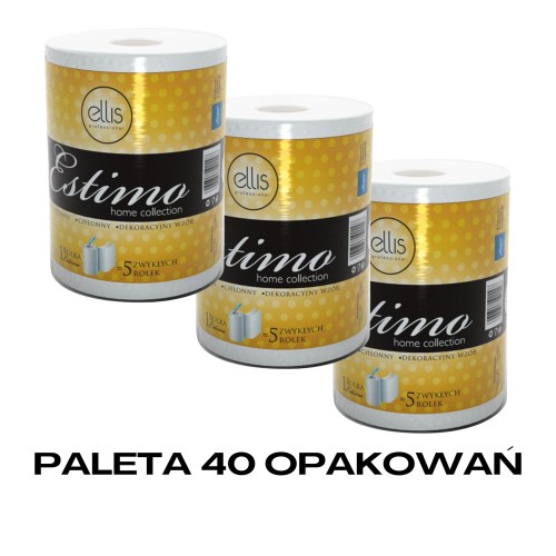 Paleta 40 opakowań Ręcznik w roli celulozowy LAMIX R Elisse Professional Estimo R50.jpg