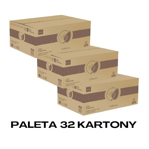 Paleta 32 kartony  Ręcznik składany makulaturowy LAMIX VELLIS ECOLINE ECOBROWN 3000-brązowy.jpg