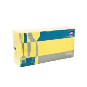 Serwetki AHA AFH żółta 33x33 1w 500 szt