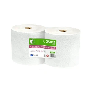 Czyściwo przemysłowe z makulatury LAMIX C Ellis Ecoline 250/2 - biały - czyściwo makulaturowe 0963