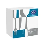Serwetka AHA  PUNTA PUNTA biała 40x40 2w 40 szt