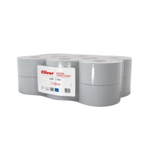 Papier toaletowy makulaturowy LAMIX T Cliver 130/1 Szary 6231
