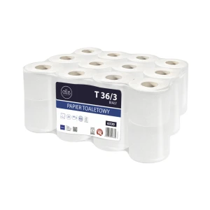 Papier toaletowy z celulozy LAMIX T ELLIS PROFESSIONAL 36/3 - biały 6330