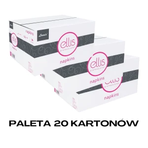 Paleta 20 kartonów - Serwetki LAMIX S ELLIS NAPKINS 9000 - biały 1021