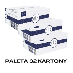 Paleta 32 kartony -Ręcznik składany celulozowy LAMIX V Ellis Professional 3000 biały/ wzór fiolet 2615