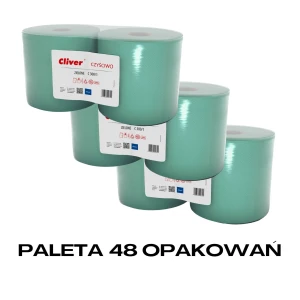 Paleta 48 opakowań - Czyściwo makulaturowe LAMIX C CLIVER 300/1 zielony 0741